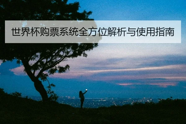 世界杯购票系统全方位解析与使用指南